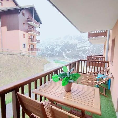Apartamento Superbe T2, à 100 mètres des pistes, piscine d'été Valmeinier Exterior foto